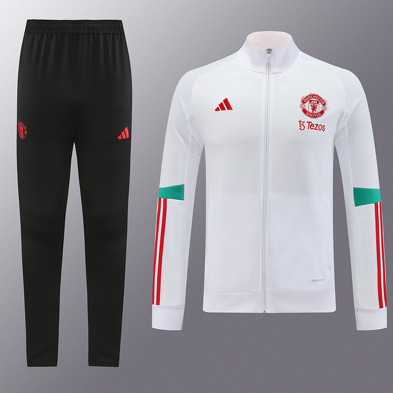 23 Manchester United White Suit